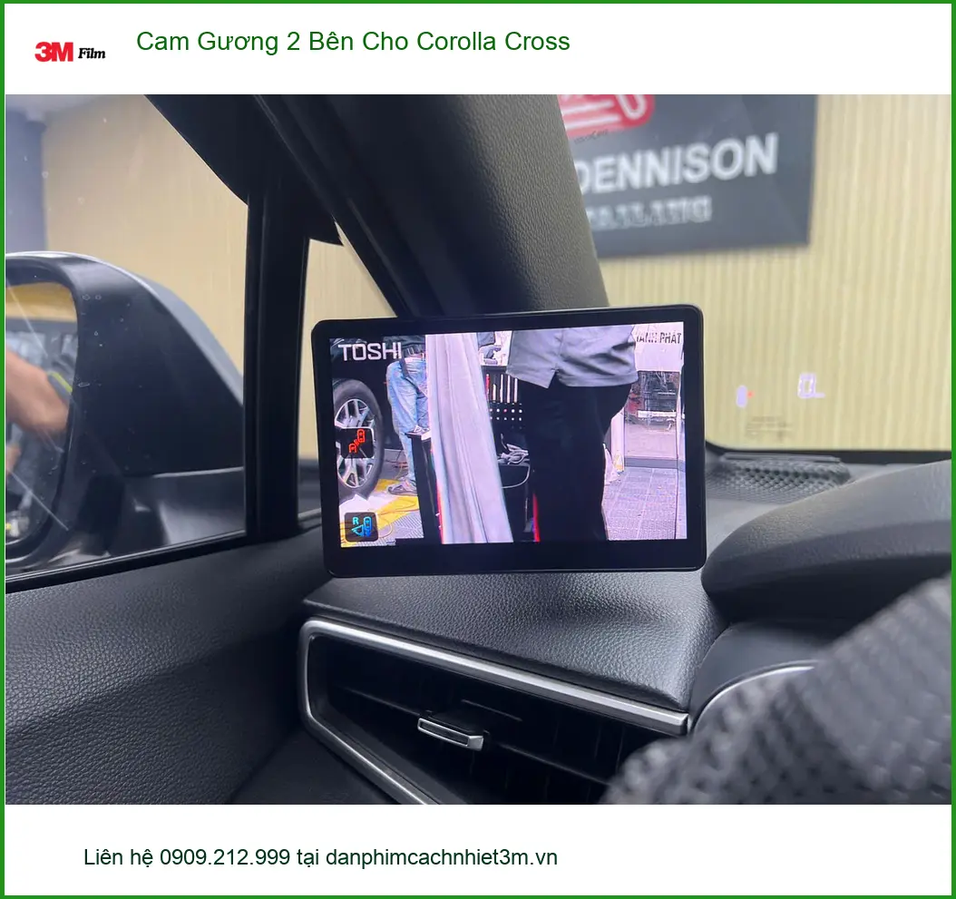 Anh Việt Anh lắp Cam Gương 2 Bên cho Corolla Cross ở Quận Tân Bình ảnh thực tế 3