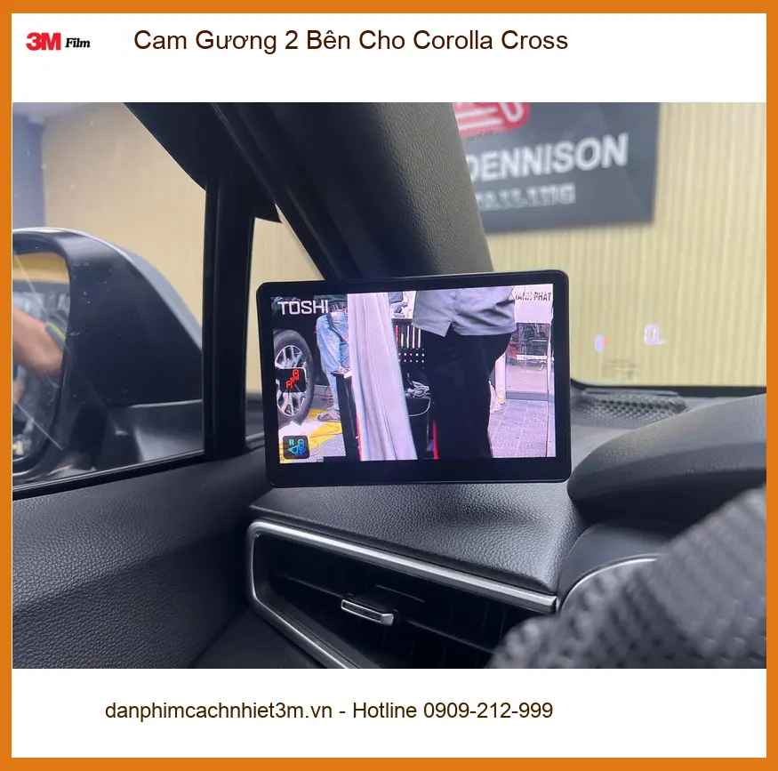 Anh Minh Khôi lắp Cam Gương 2 Bên Toyota Corolla Cross Quận 10