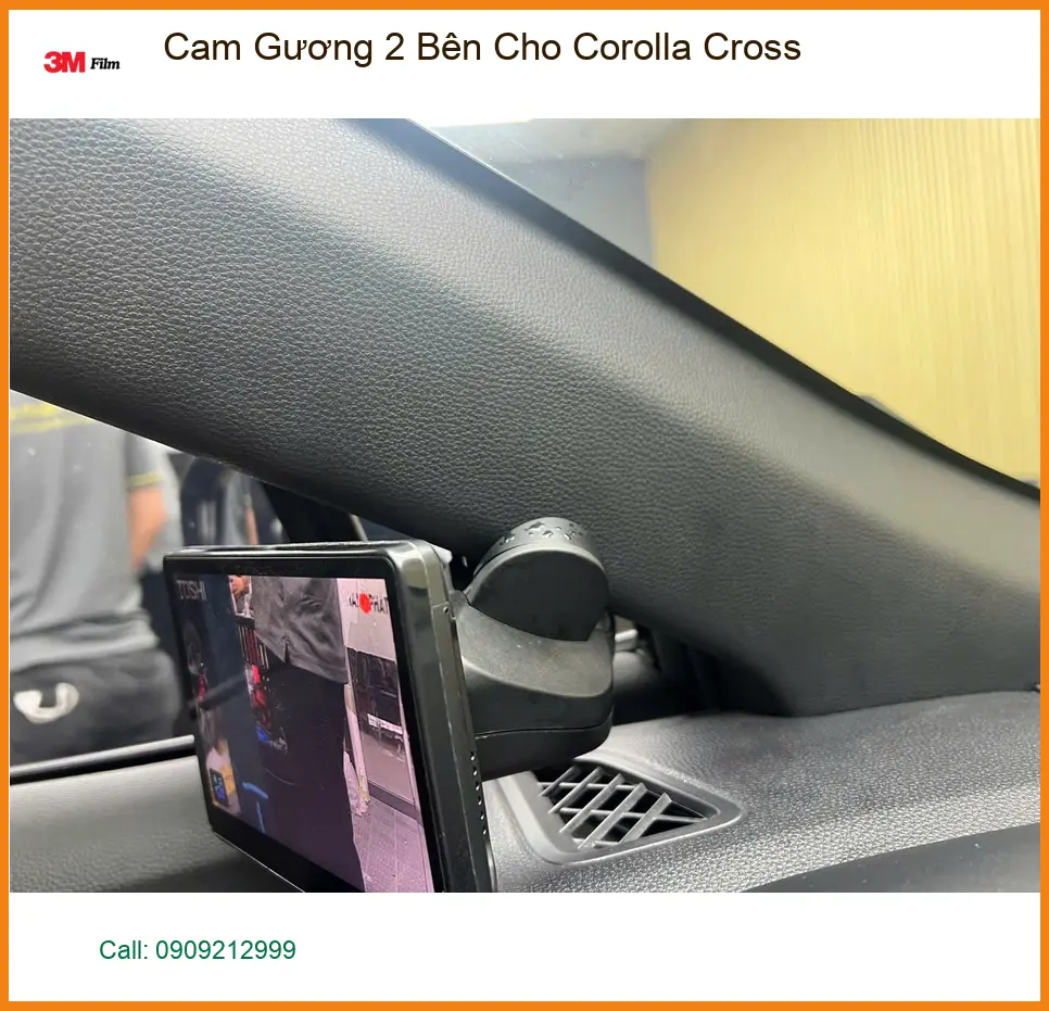 Chị Lan Anh Lắp Cam Gương 2 Bên Corolla Cross Quận 9 Nhanh Gọn
