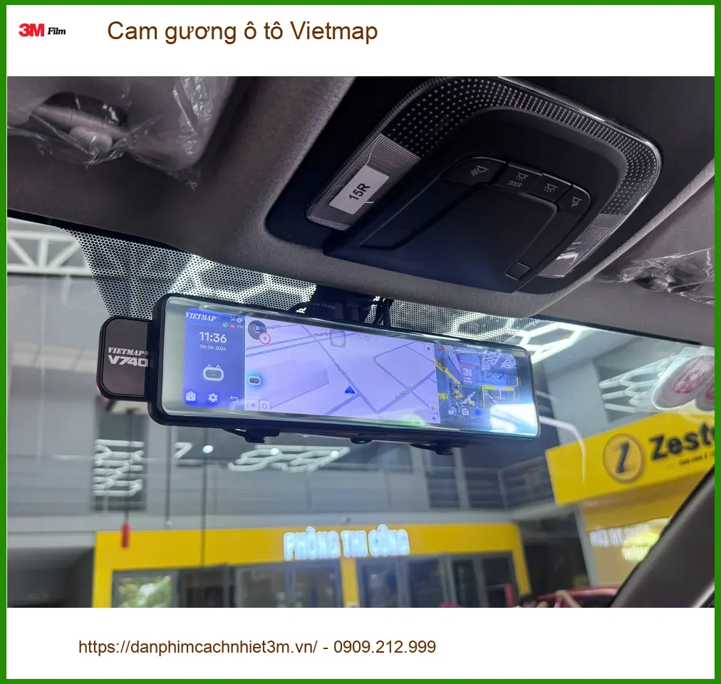 Anh Khang lắp Camera gương ô tô Vietmap cho Honda CR-V tại Thủ Đức ảnh thực tế 3