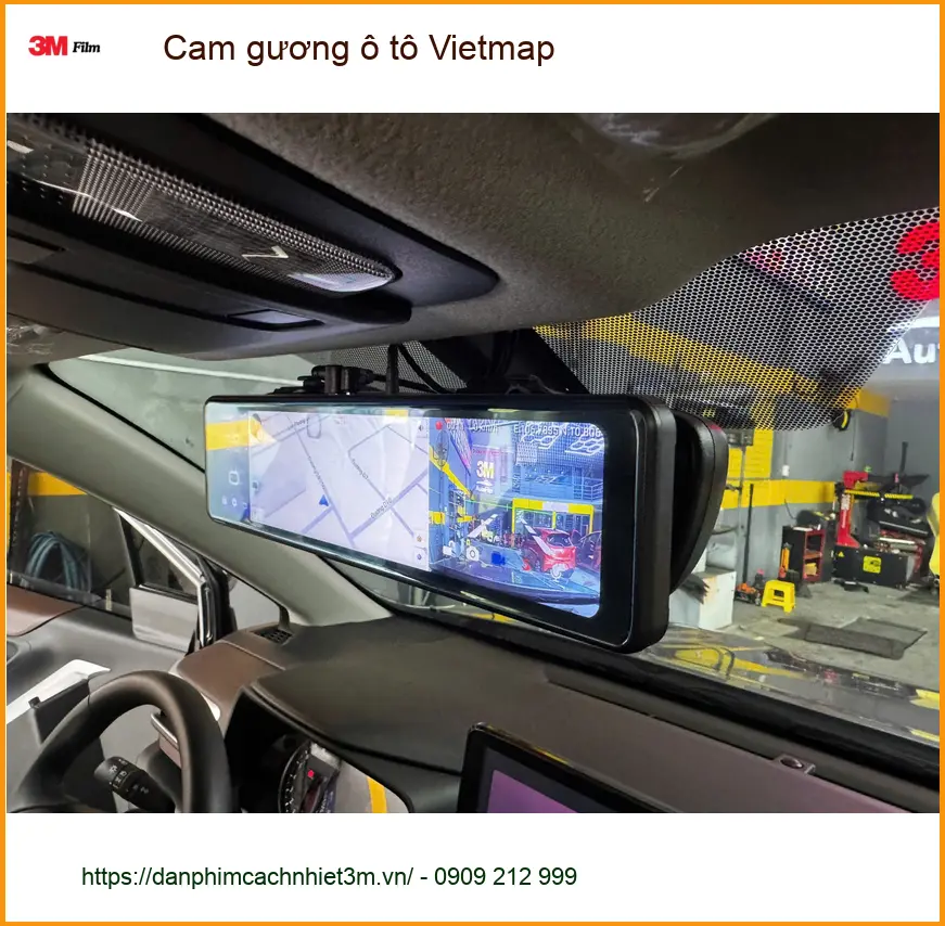 Anh Khang lắp Camera gương ô tô Vietmap cho Honda CR-V tại Thủ Đức ảnh thực tế 5
