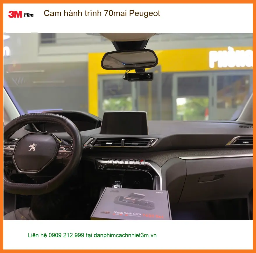 Anh Nhật lắp cam hành trình 70mai cho Peugeot 5008 tại Quận Nhà Bè để lái xe an toàn ảnh thực tế 4