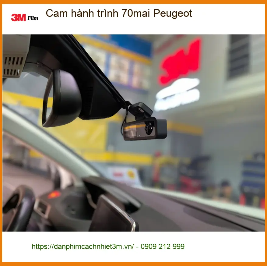 Chú Vĩnh lắp cam hành trình 70mai cho Peugeot 3008 tại Hóc Môn để đảm bảo an toàn ảnh thực tế 3