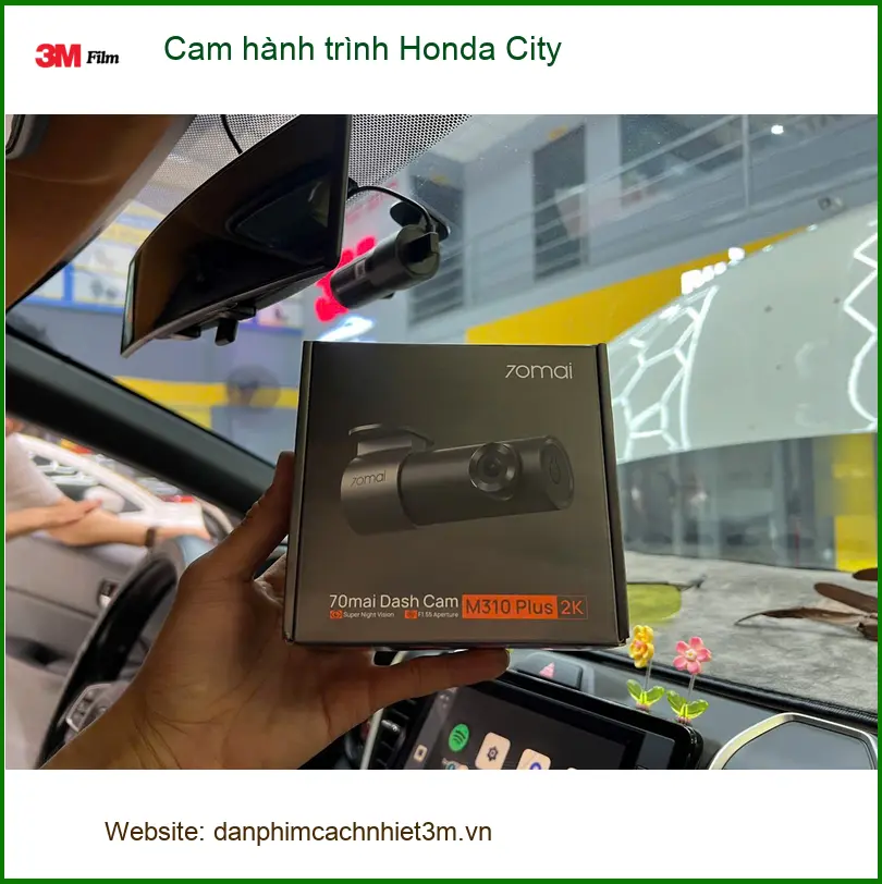 Anh Kiên lắp cam hành trình Honda City tại Quận Thủ Đức để giám sát xe ảnh thực tế 3