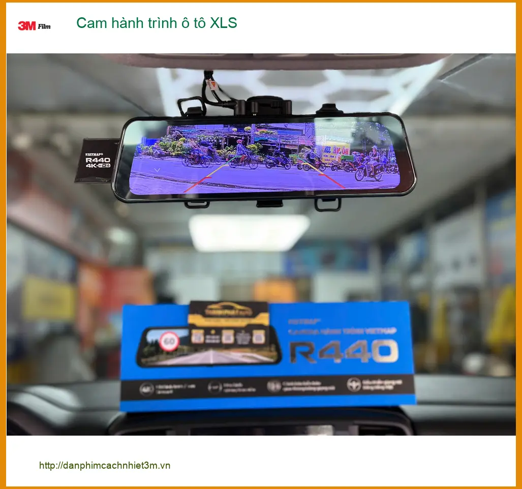 Anh Bảo lắp cam hành trình ô tô XLS cho Hyundai Santa Fe tại Củ Chi đảm bảo an toàn ảnh thực tế 2