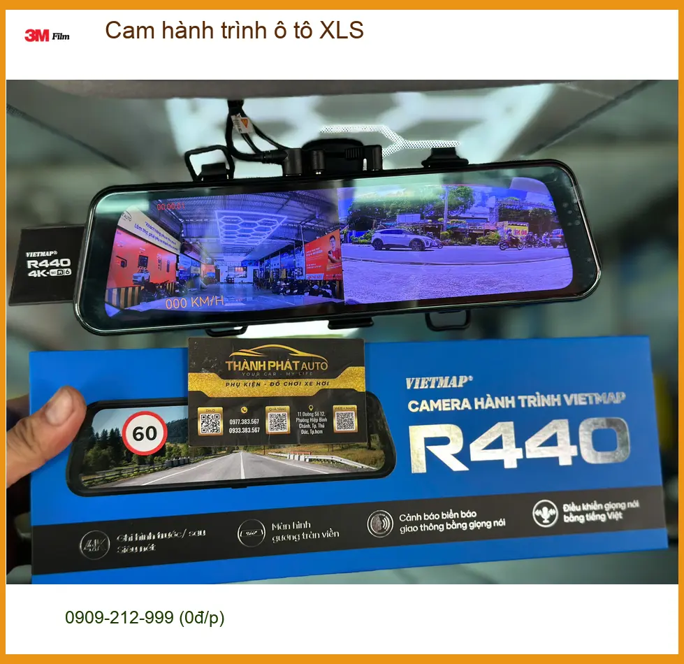 Anh Bảo lắp cam hành trình ô tô XLS cho Hyundai Santa Fe tại Củ Chi đảm bảo an toàn ảnh thực tế 4