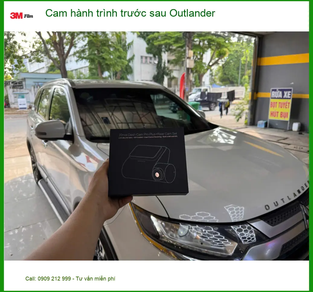 Anh Quốc lắp cam hành trình trước sau Outlander Quận 1 để ghi lại hành trình đi công tác xa ảnh thực tế 2