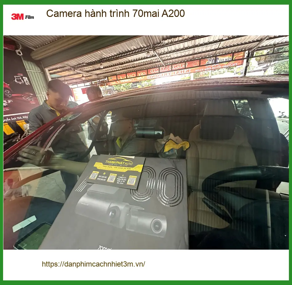 Anh Hùng lắp Camera hành trình 70mai A200 cho Honda CRV ở Quận 6 ảnh thực tế 2