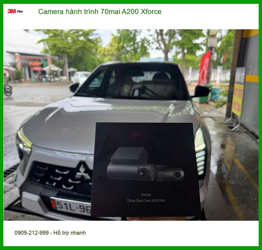 Cửa hàng lắp Cam hành trình 70mai A200 Xforce uy tín tại Quận 1 ảnh thực tế 2