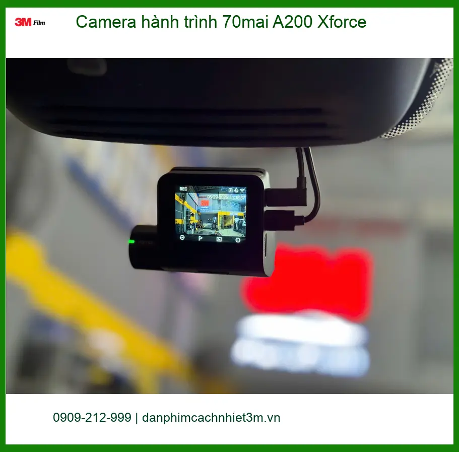 Cửa hàng lắp Cam hành trình 70mai A200 Xforce uy tín tại Quận 1 ảnh thực tế 3