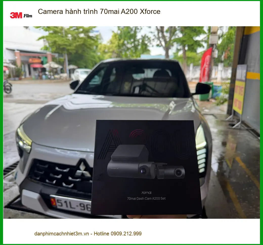 Lắp Camera hành trình 70mai A200 Xforce tại Quận 8 cho Anh Long ảnh thực tế 4