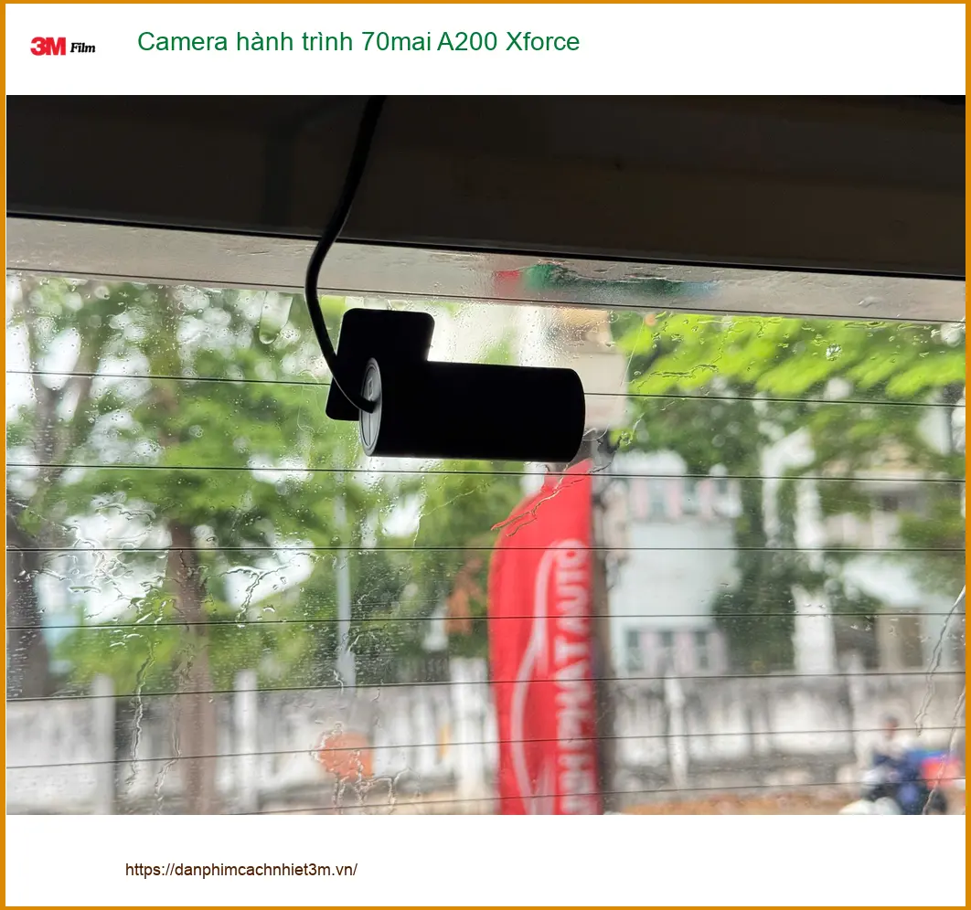Anh Dũng lắp Camera hành trình 70mai A200 Xforce Kia K3 ở Q.10