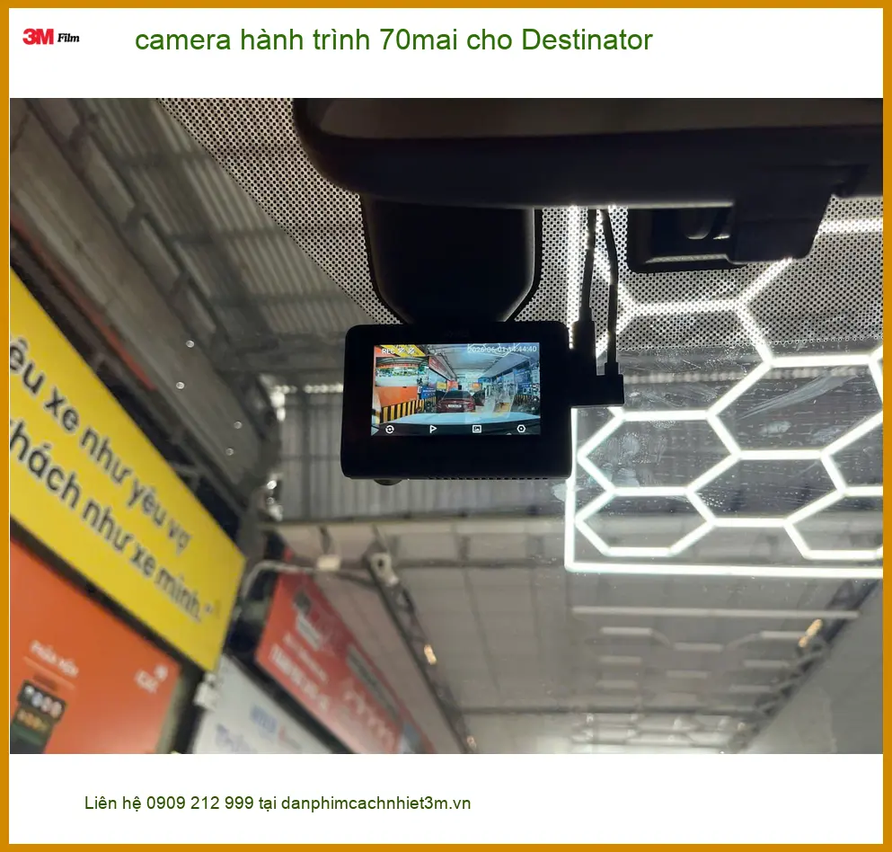 Chú Hùng lắp camera hành trình 70mai cho Toyota Fortuner ở Bình Chánh ảnh thực tế 5