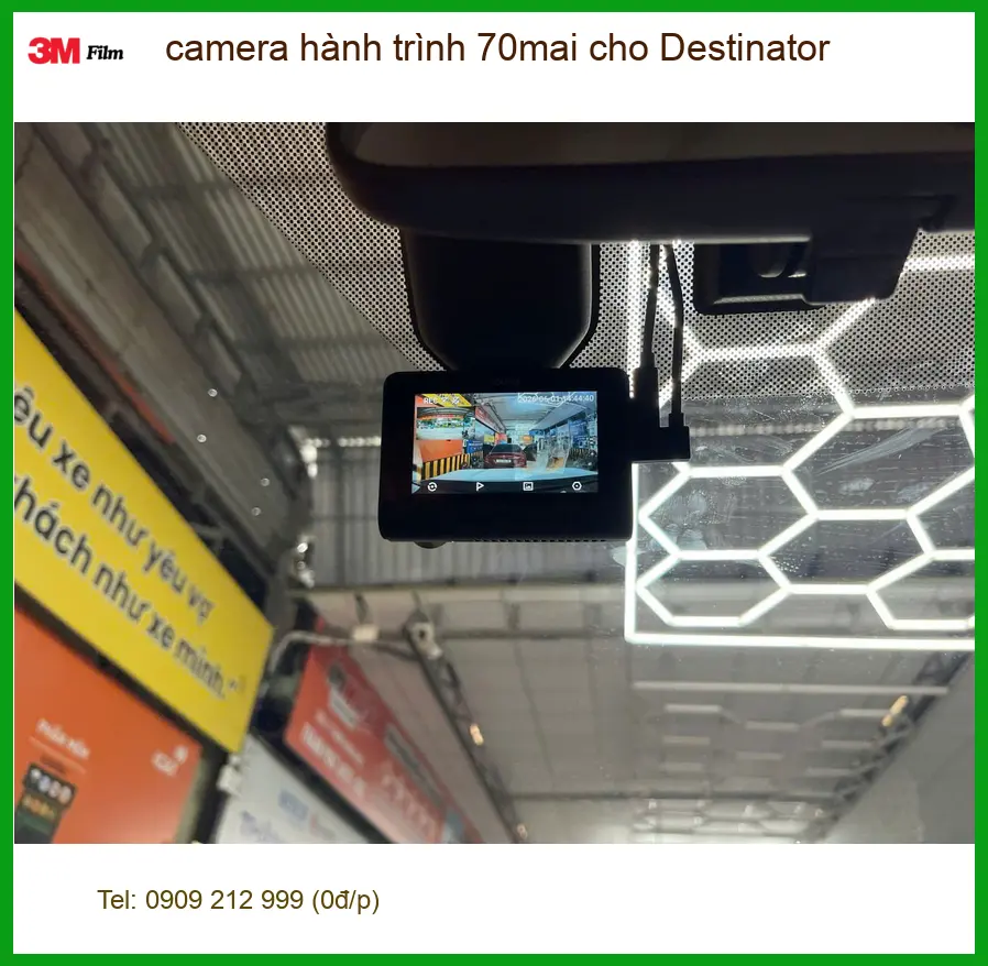 Anh Khải lắp camera hành trình 70mai chính hãng cho Hyundai Creta tại Thủ Đức