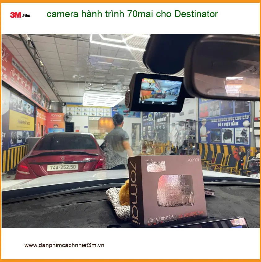 Anh Quang lắp camera hành trình 70mai chính hãng tại Quận 6 cho Hyundai Accent