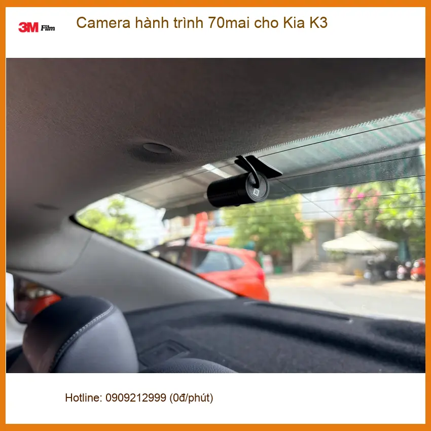 Anh Phong lắp Camera hành trình 70mai cho Kia K3 tại Hóc Môn ảnh thực tế 2