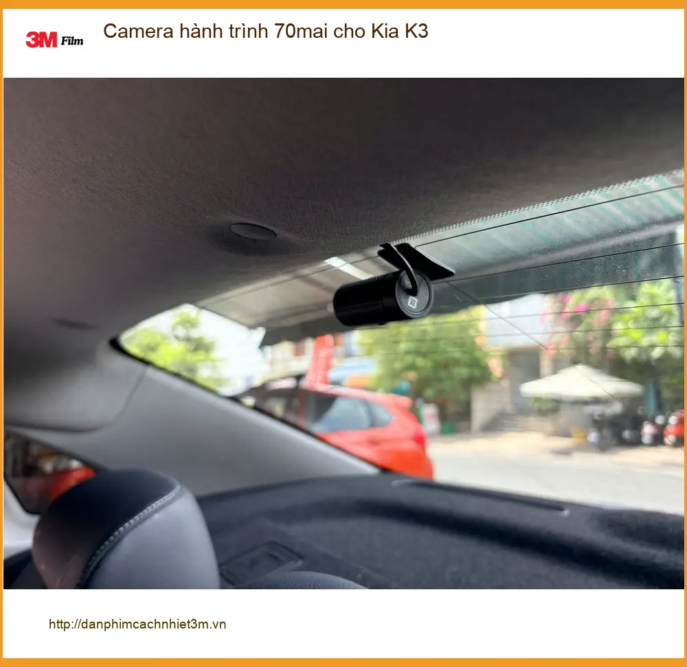 Anh Long lắp Camera hành trình 70mai cho Kia K3 ở Quận Bình Thạnh ảnh thực tế 3