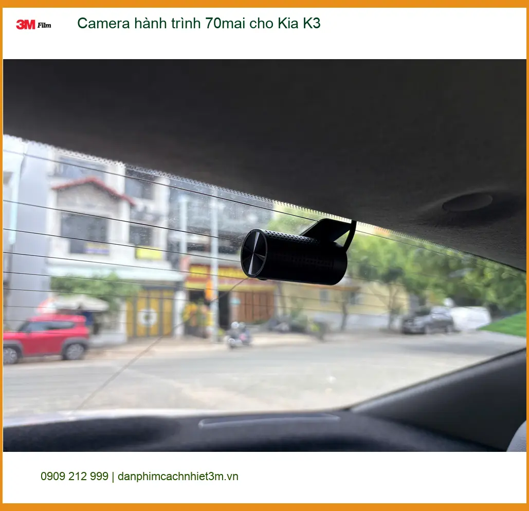 Anh Khải lắp Camera hành trình 70mai cho Kia K3 ở Quận 3 cần ghi hình rõ nét ảnh thực tế 5