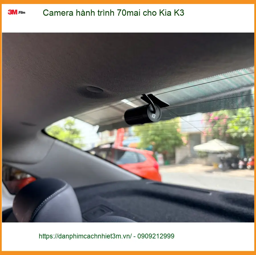 Anh Lâm lắp Camera hành trình 70mai Kia K3 Quận 4 để an tâm lái xe ảnh thực tế 2