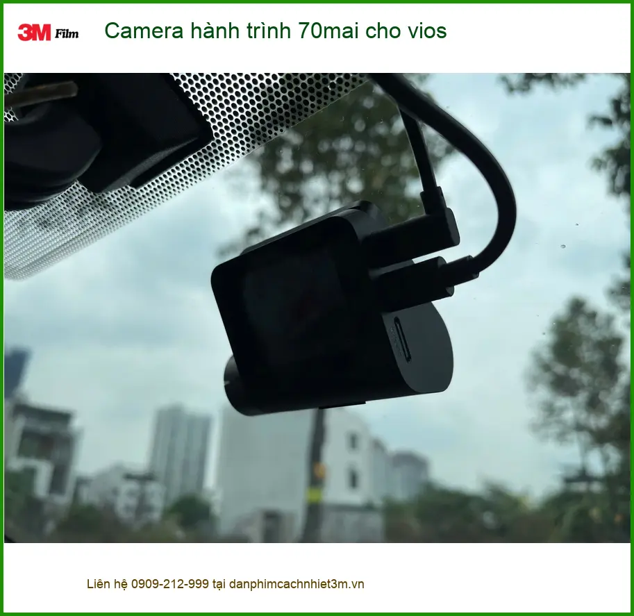 Chị Mai Anh lắp Camera hành trình 70mai cho Toyota Vios tại Quận 2 trước chuyến đi xa ảnh thực tế 2