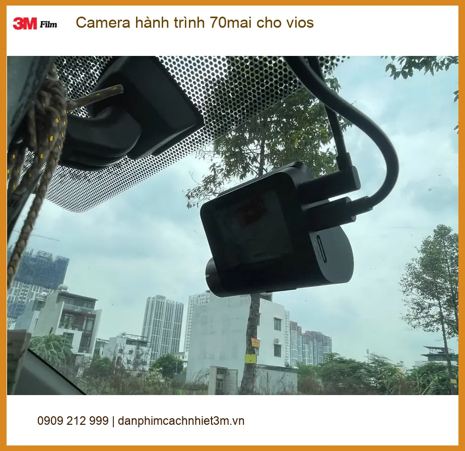 Chị Mai Anh lắp Camera hành trình 70mai cho Toyota Vios tại Quận 2 trước chuyến đi xa ảnh thực tế 4