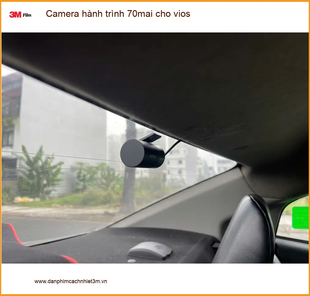Chú Lâm lắp Camera hành trình 70mai cho Vios tại Cần Giờ để đảm bảo an toàn ảnh thực tế 2