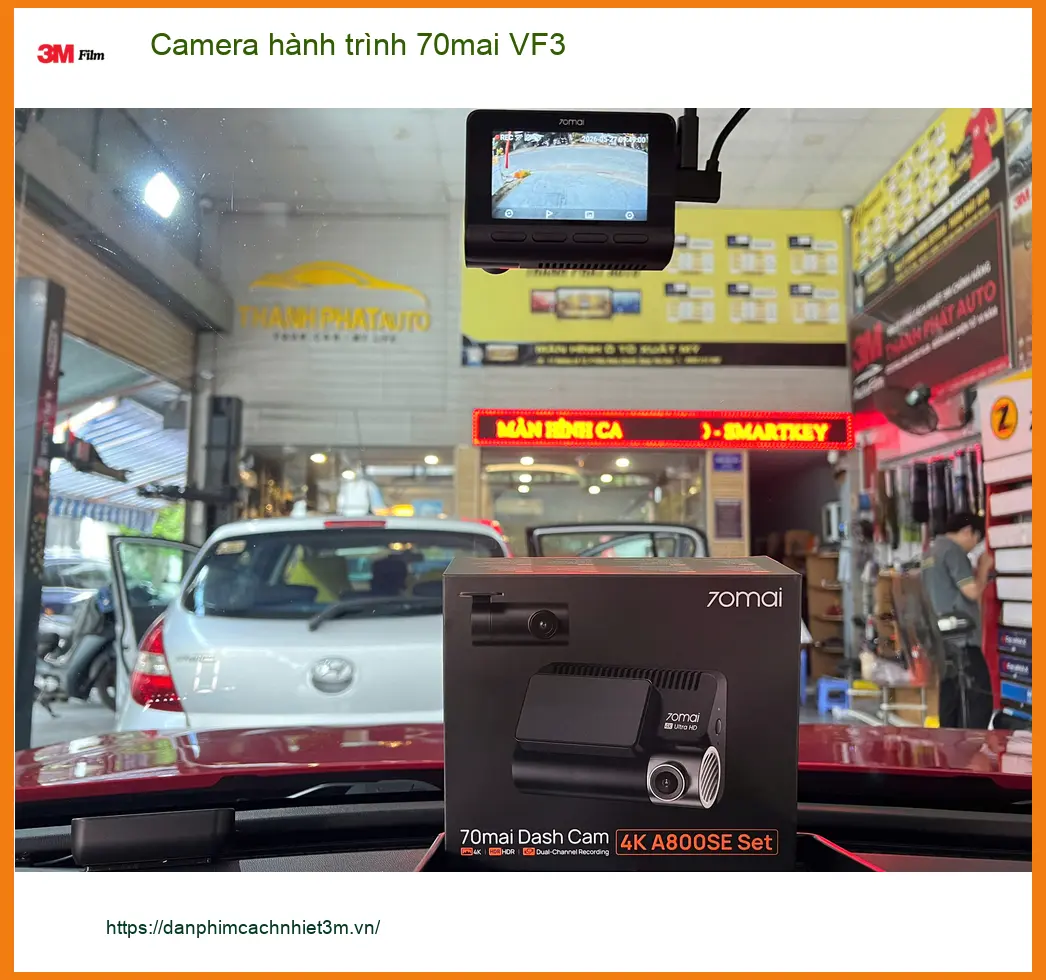 Anh Khải lắp Camera hành trình 70mai VF3 cho Toyota Vios tại Quận 1 ảnh thực tế 3