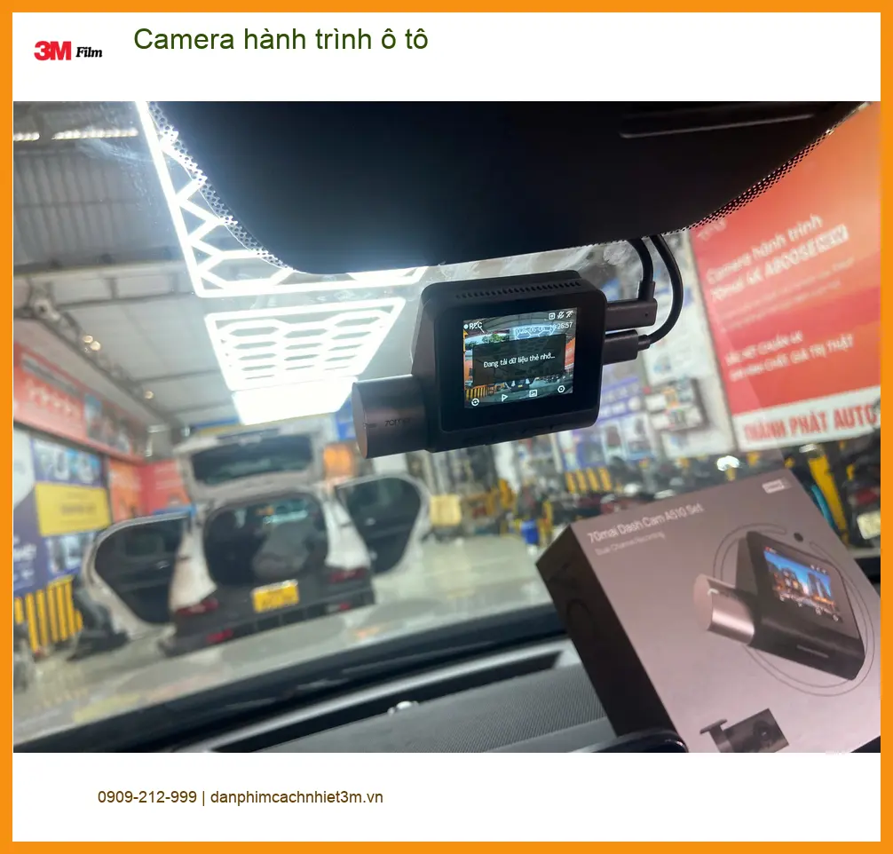 Chị Mai Anh lắp Camera hành trình ô tô Hyundai Creta tại Quận 2 để ghi lại hành trình rõ nét