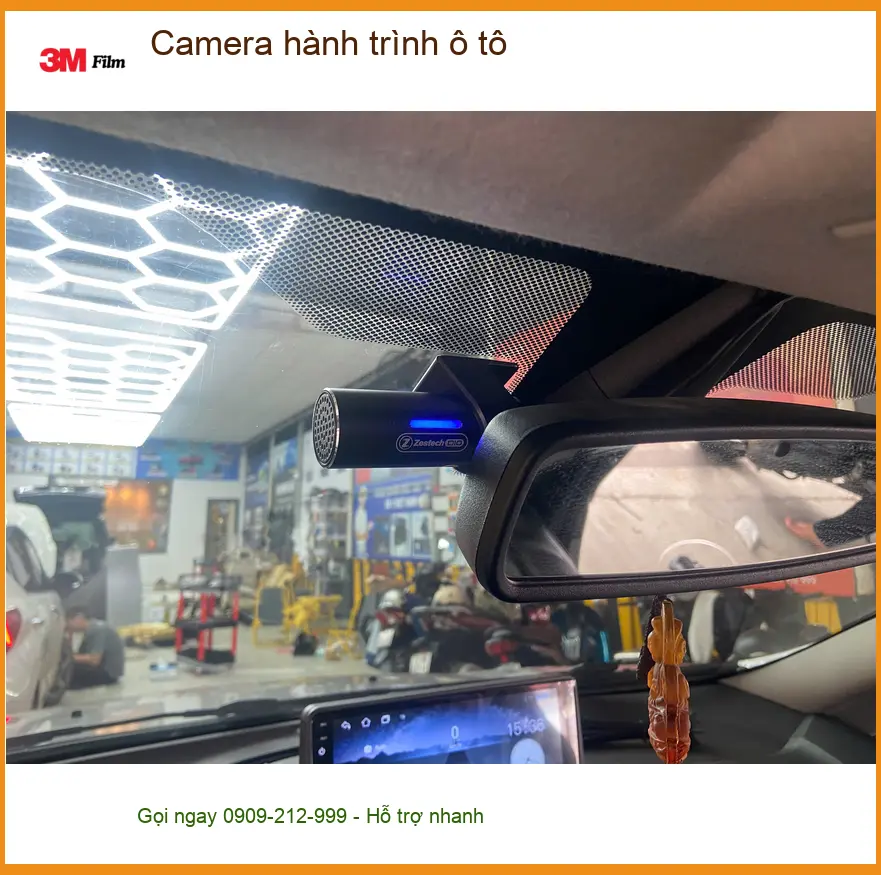 Anh Khải lắp camera hành trình cho Hyundai Elantra tại Quận 11