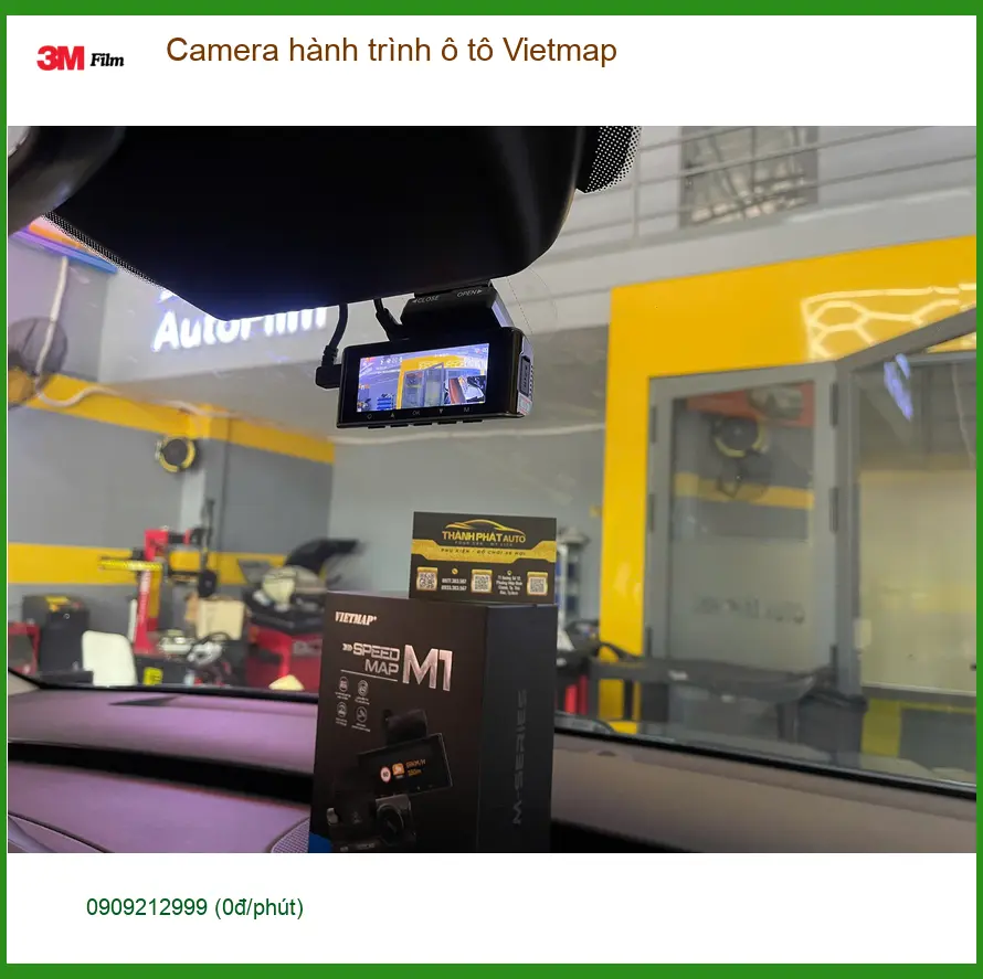 Chú Dũng lắp Camera hành trình ô tô Vietmap cho Mazda CX-5 tại Quận Bình Tân.
