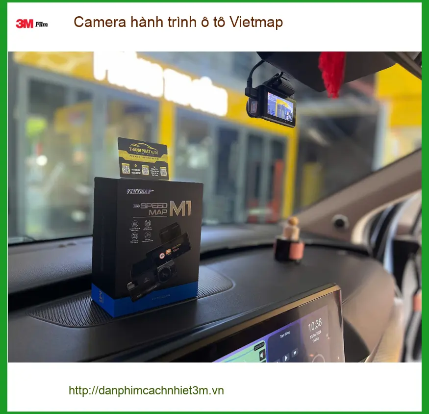 Anh Minh lắp Camera hành trình ô tô Vietmap cho Hyundai Accent tại Quận 12