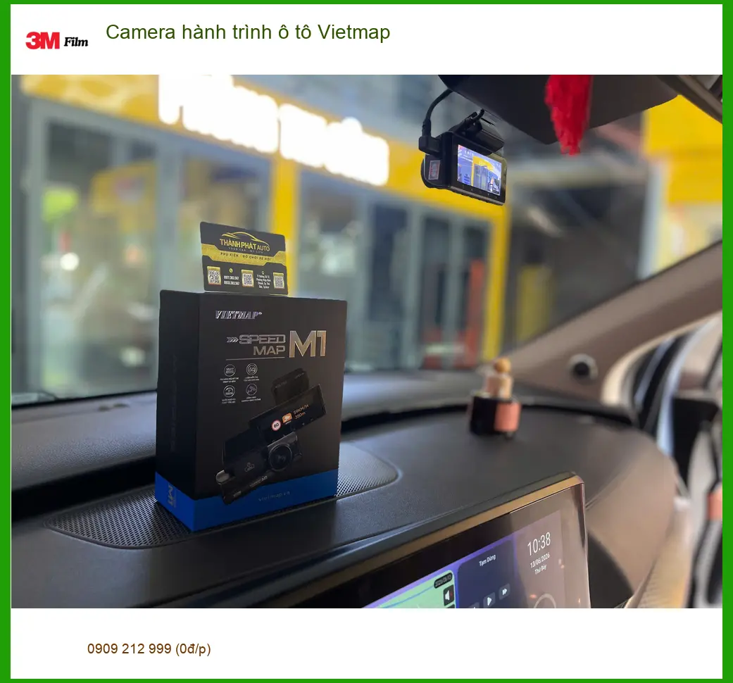 Chị Trâm lắp Camera hành trình Vietmap cho Mazda CX-5 tại Quận 9 ảnh thực tế 3