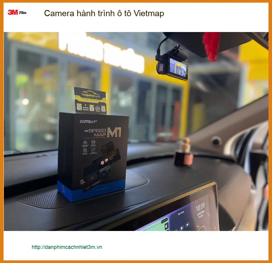 Anh Tiến lắp Camera hành trình ô tô Vietmap chính hãng tại Quận 8 ảnh thực tế 4