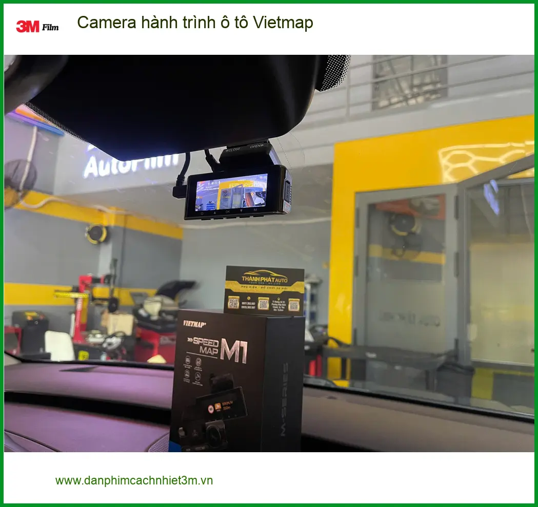 Anh Kiệt lắp camera hành trình Vietmap cho Hyundai Accent tại Nhà Bè ảnh thực tế 4