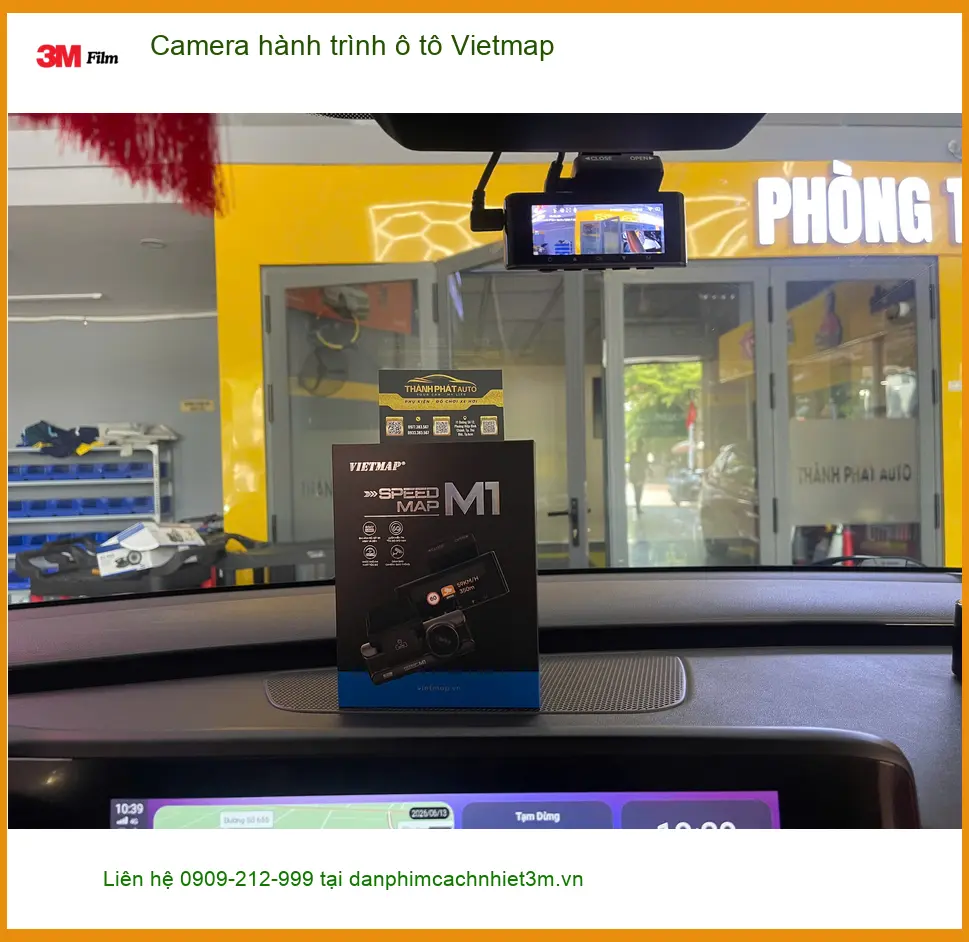 Anh Tùng lắp Camera hành trình Vietmap cho Ford Ranger tại Thủ Đức ghi hình nét ảnh thực tế 3