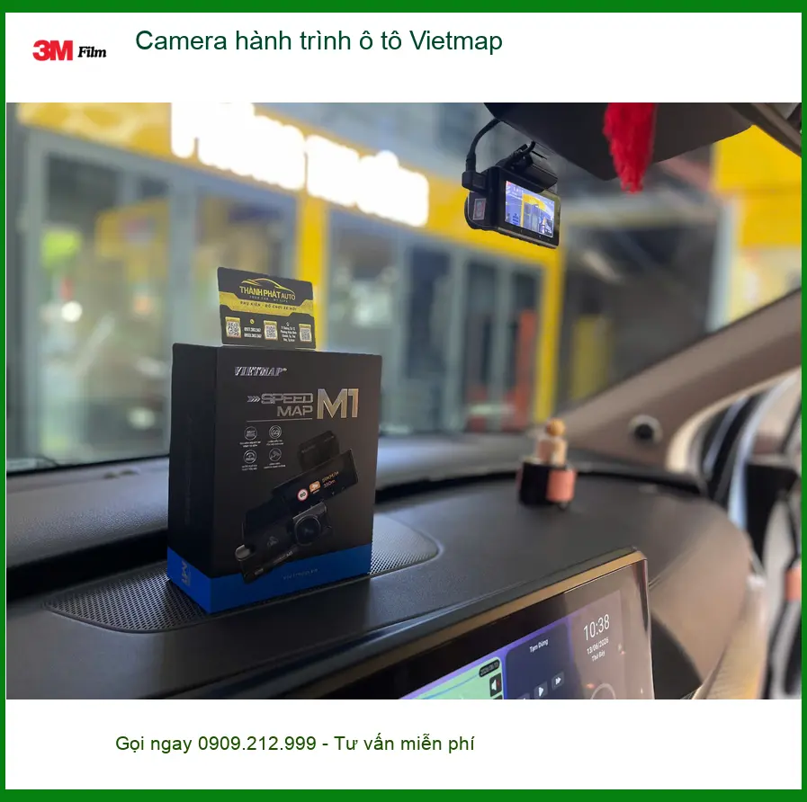 Anh Tùng lắp Camera hành trình Vietmap cho Ford Ranger tại Thủ Đức ghi hình nét ảnh thực tế 4