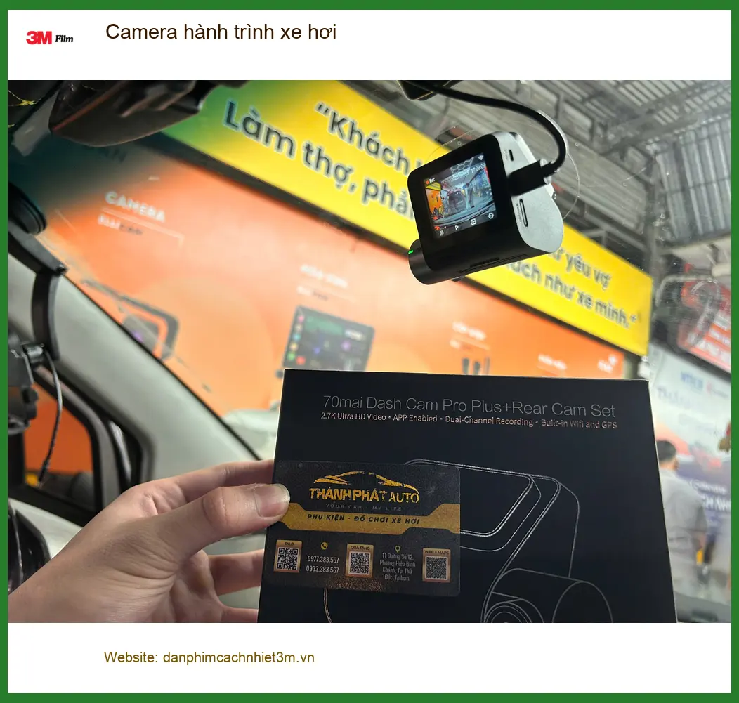 Anh Tuấn Kiệt lắp Camera hành trình xe hơi Kia K3 tại Hóc Môn ghi lại lộ trình an toàn. ảnh thực tế 3