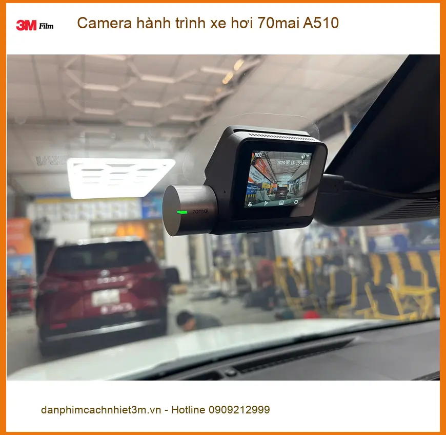 Chú Bình lắp Camera hành trình 70mai A510 cho Mazda CX-5 ở Quận 7 ảnh thực tế 2