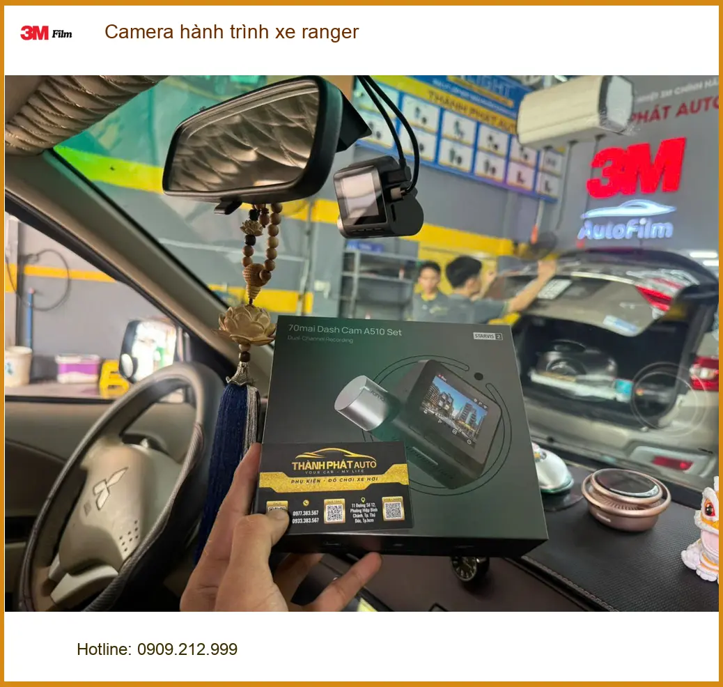 Chú Minh lắp camera hành trình Ford Ranger ở Cần Giờ để an toàn trên mọi nẻo đường ảnh thực tế 2