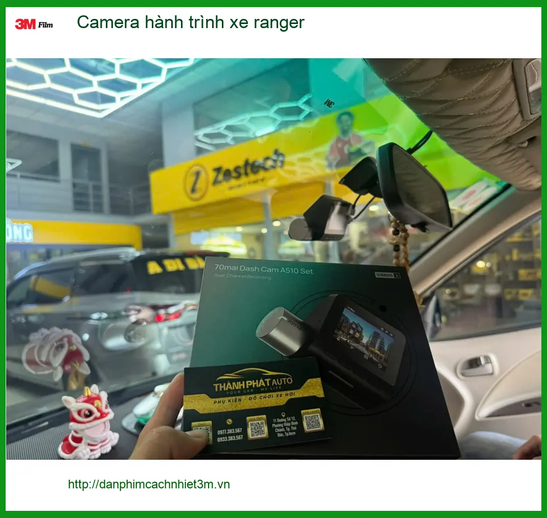Chú Minh lắp camera hành trình Ford Ranger ở Cần Giờ để an toàn trên mọi nẻo đường ảnh thực tế 3