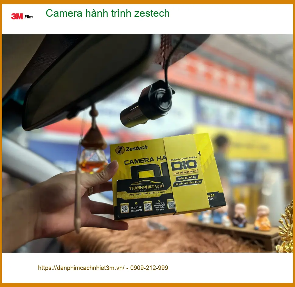 Anh Duy lắp Camera hành trình Zestech cho Mazda CX-5 tại Cần Giờ