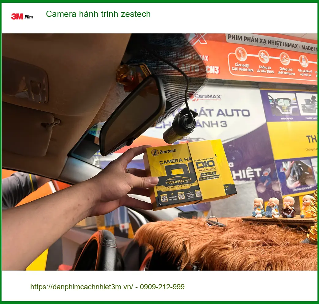 Anh Duy lắp Camera hành trình Zestech cho Mazda CX-5 tại Cần Giờ ảnh thực tế 2