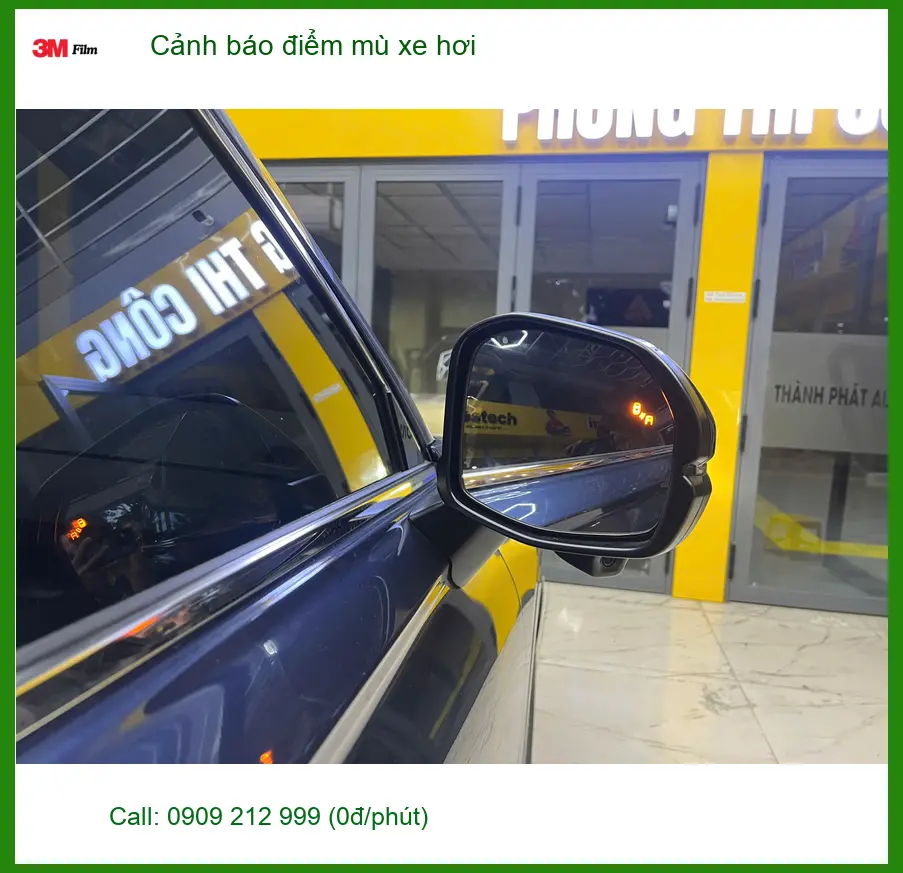 Anh Quang lắp cảnh báo điểm mù xe hơi cho Hyundai Elantra tại Quận 7 ảnh thực tế 2