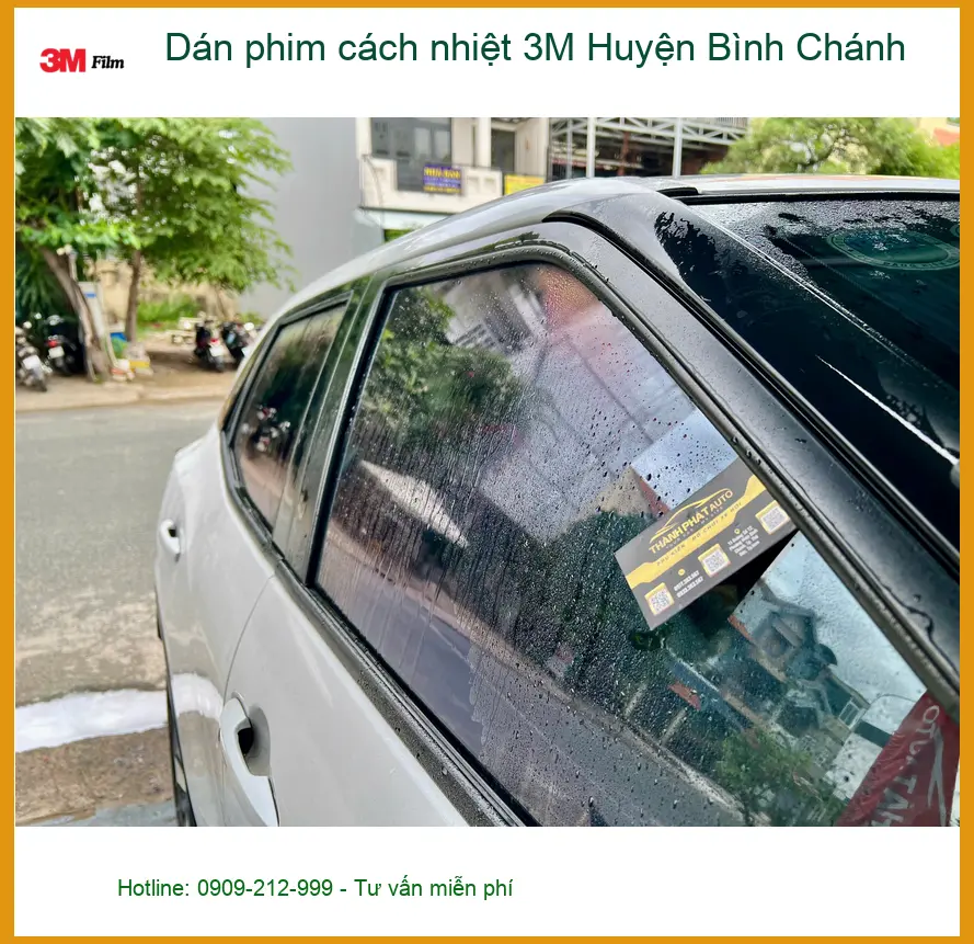 Trung Tâm Dán Phim Cách Nhiệt Ô Tô phim cách nhiệt 3M Huyện Bình Chánh - Giá Tốt TPHCM ảnh thực tế 2