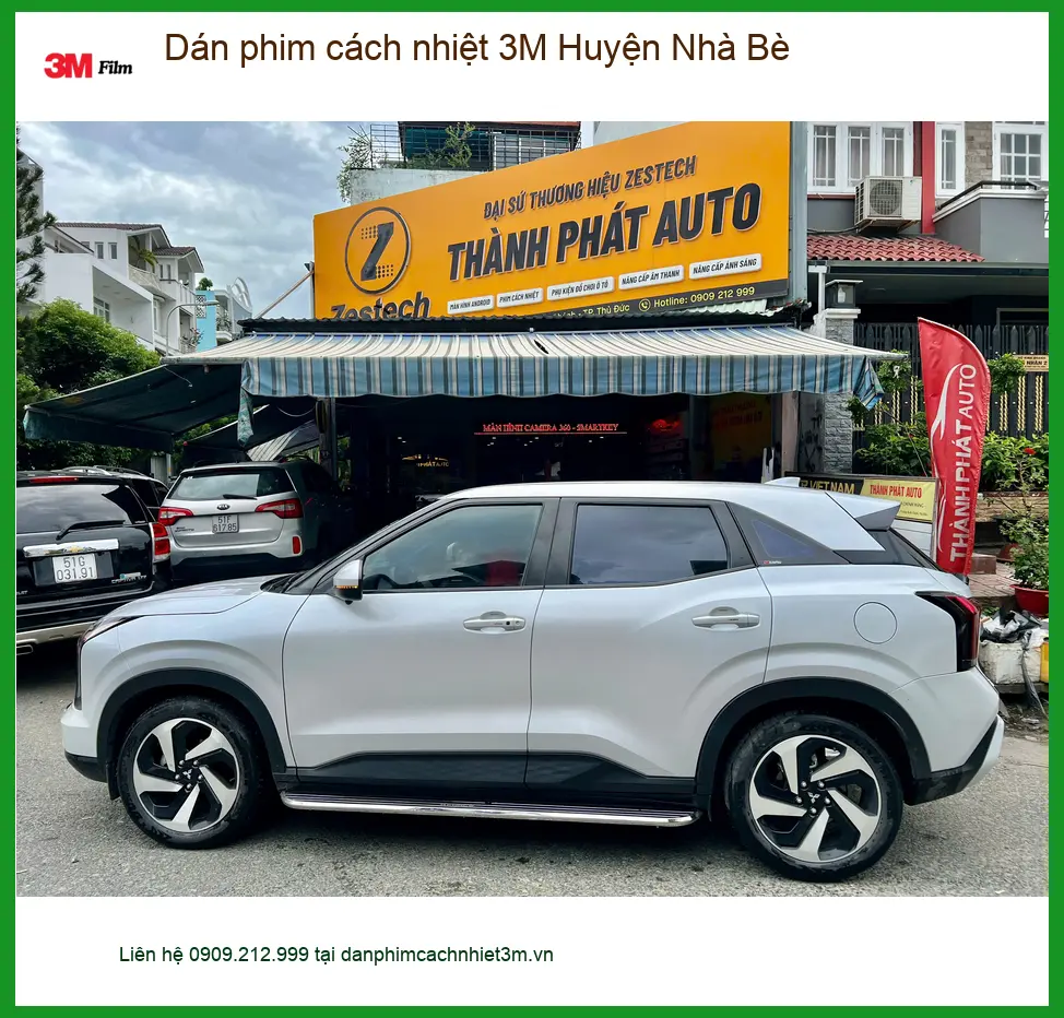 Nơi Dán Phim Cách Nhiệt Ô Tô phim cách nhiệt 3M Huyện Nhà Bè - Giá Tốt TPHCM ảnh thực tế 2