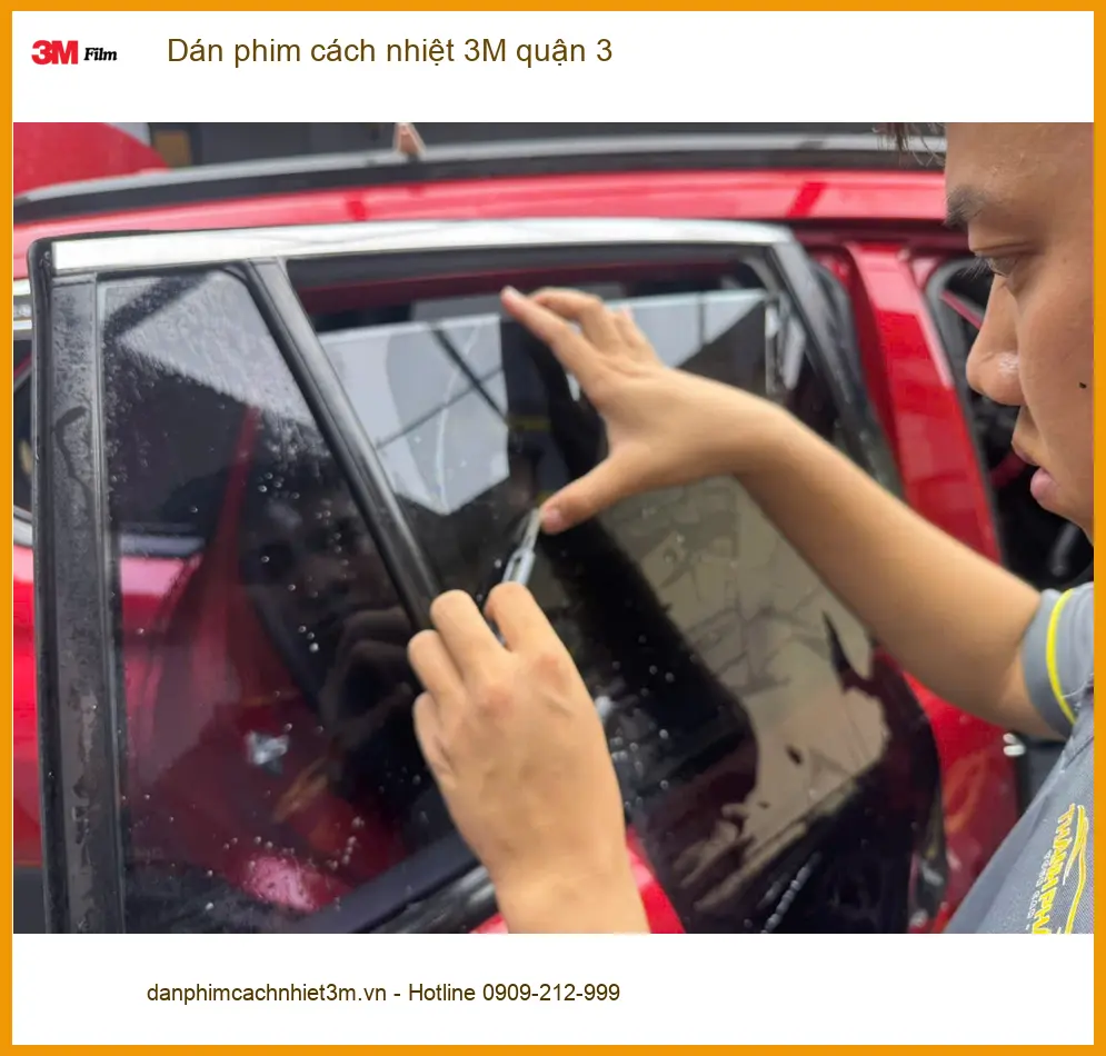 Trung Tâm Dán Phim Cách Nhiệt Ô Tô phim cách nhiệt 3M quận 3 - Giá Tốt TPHCM ảnh thực tế 3