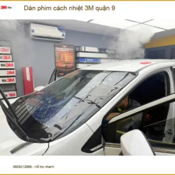 Trung Tâm Dán Phim Cách Nhiệt 3M Ô Tô Quận 9 - Thi Công Chuyên Nghiệp