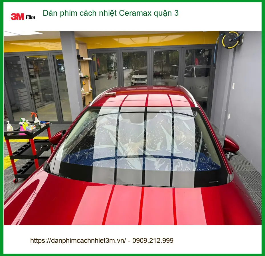 Địa Chỉ Dán Phim Cách Nhiệt Ô Tô phim cách nhiệt Ceramax quận 3 - Giá Tốt TPHCM