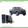 Dán Phim Cách Nhiệt Ford Ranger 2018 - Trung Tâm Thi Công Chính Hãng TPHCM