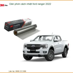 Dán Phim Cách Nhiệt Ford Ranger 2022 - Địa Chỉ Lắp Đặt Chính Hãng TPHCM